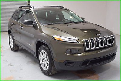 Jeep : Cherokee Sport 2.4L 4 Cyl 4WD Gas SUV - Back-Up Cam Back-Up Cam UConnect 5.0in 17in Wheels New 2015 Jeep Cherokee Sport SUV