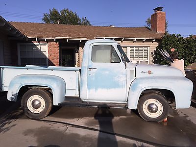 Ford : F-100 Ford F-100 Truck  37,6145 ORIGINAL miles  2nd Owner 1955