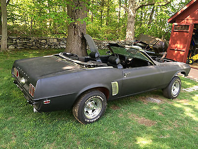 Ford : Mustang Base Convertible 2-Door 1969 ford mustang base convertible 2 door 4.1 l