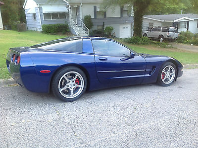Chevrolet : Corvette Z06 Coupe 2-Door 2004 corvette blue commemorative edition