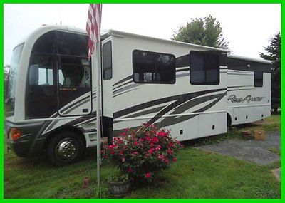2004 Fleetwood Pace Arrow 37A 37' Class A RV Ford V10 Gas 2 Slide Outs New Tires