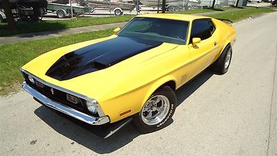 Ford : Mustang MACH 1 1971 ford mustang mach 1 american muscle 351 engine automatic collectors car
