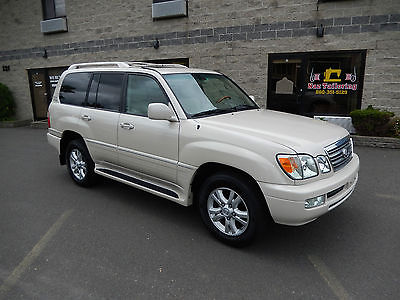 Lexus : LX LX470 2004 lexus lx 470 v 8 awd exceptional one owner condition 3 rd row seating