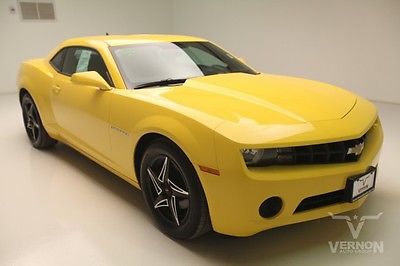 Chevrolet : Camaro LS Coupe RWD 2012 black cloth mp 3 auxiliary 6 speed manual we finance 32 k miles