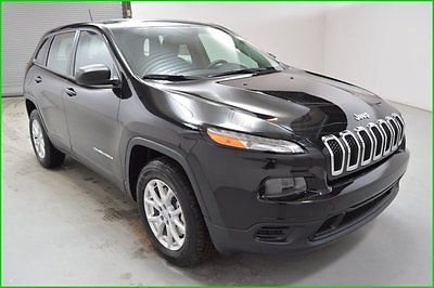 Jeep : Cherokee Sport 2.4L I4 4WD Gas SUV - Back-Up cam Back-Up Cam UConnect 5.0in Keyless Entry Automatic 2015 Jeep Cherokee Sport SUV