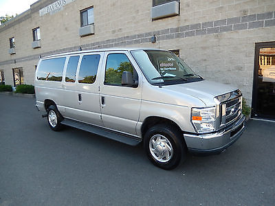Ford : E-Series Van 12 Passenger 2010 ford e 350 xlt 12 passenger van 5.4 l v 8 rear air conditioning 88 000 miles