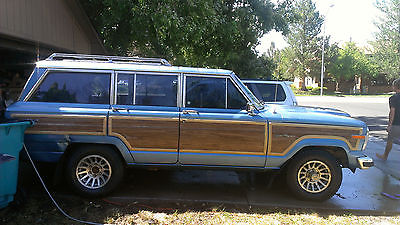 Jeep : Other Grand Wagoneer 5 door 6 seatbelts 1987 jeep grand wagoneer 5.9 l v 8 with faux wood paneling
