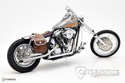 Custom Built Motorcycles : Chopper Counts Kustoms Featured Replica Build of Harley Davidson & The Marlboro Man