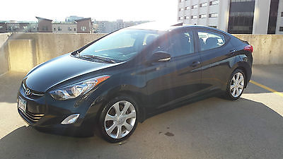 Hyundai : Elantra Limited 2012 hyundai elantra limited leather moonroof accident free two owner history
