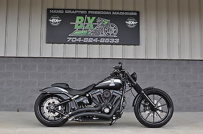 Harley-Davidson : Softail 2015 fxsb breakout custom black ops edition 13 k in xtra s 18 miles