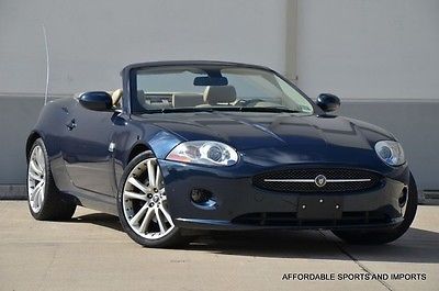 Jaguar : XK 2007 jaguar xk convertible navigation lth htd sts fresh trade clean
