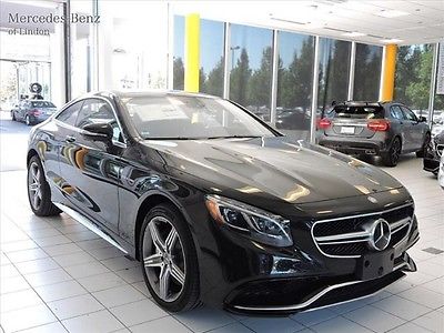 Mercedes-Benz : S-Class S63 AMG Coupe, fast, turbo, flagship, limited, comfort, luxury, 4Matic, all wheel drive