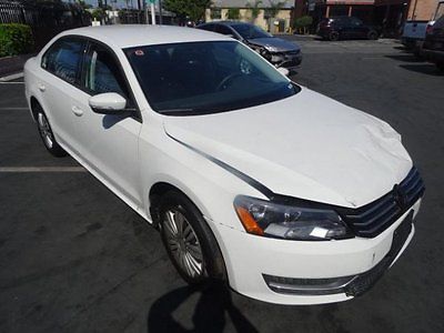 Volkswagen : Passat 1.8T S 2015 volkswagen passat 1.8 t s repairable salvage wrecked damaged fixable save