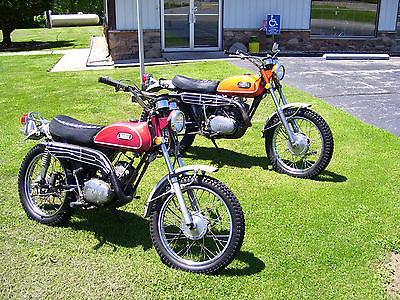Yamaha : Other 2 vintage 1971 yamaha enduros for the price of one