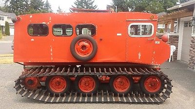 Other Makes : Thiokol Orange 1961 thiokol trackmaster 4 t 10 601 snowcat