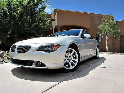 BMW : 6-Series 650Ci BEAUTIFUL LUXURY CONVERTIBLE! 2006 BMW 650i CONVERTIBLE LOW MILES! NEW BRAKES!