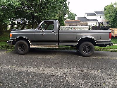 Ford : F-250 Xlt 1988 ford f 250 4 x 4 xlt with snow plow
