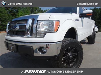 Ford : F-150 Low Miles 4 dr Truck Automatic 5.0L 8 Cyl WHITE