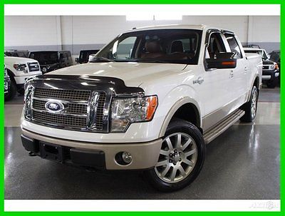 Ford : F-150 King Ranch 2010 ford f 150 king ranch 4 x 4 crew cab low miles carfax certified moonroof