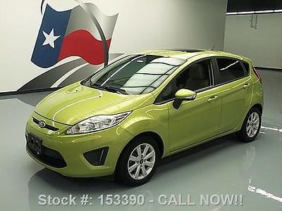 Ford : Fiesta SE HATCHBACK AUTOMATIC SUNROOF 2013 ford fiesta se hatchback automatic sunroof 38 k mi 153390 texas direct auto