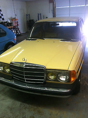 Mercedes-Benz : 300-Series 1981 mercedes 300 d 100 all arizona rust free car