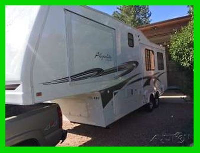 2005 Alpenlite Valhalla Limited 29RK 29' Fifth Wheel 2 Slide Outs Solar Panel TV