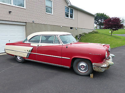 Lincoln : Other 1953 lincoln capri hardtop excellent un restored rustfree body stored 48 yrs