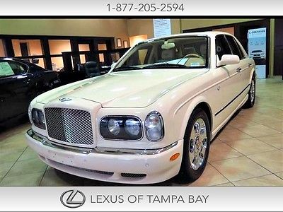 Bentley : Arnage 21k mi LOW MILES 21 k mi low miles clean carfax nav leather sunroof twin turbo 450 hp 616 tq