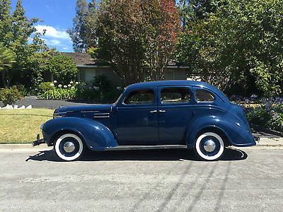 Plymouth : Other Gorgeous Blue Original Plymouth Sedan 1937, 1938, 1939 running driving