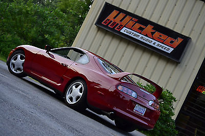 Toyota : Supra SUPRA 5-SPEED 72K MILES  94 toyota supra 5 speed tt brakes wheels targa 72 k low miles extremely clean