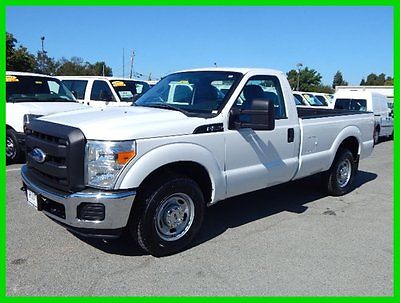 Ford : F-350 XL Used 2011 Ford F350 8’ Long Bed Regular Cab Pickup 6.2L Gas Automatic Hitch