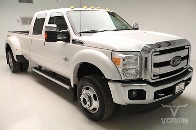 Ford : F-450 Lariat Crew Cab 4x4 Fx4 2014 navigation sunroof leather heated v 8 diesel we finance 30 k miles