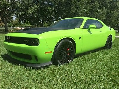 Dodge : Challenger SRT Hellcat Coupe 2-Door Charger Hellcat Sublime Green - Automatic - Florida - Financing Ready to GO