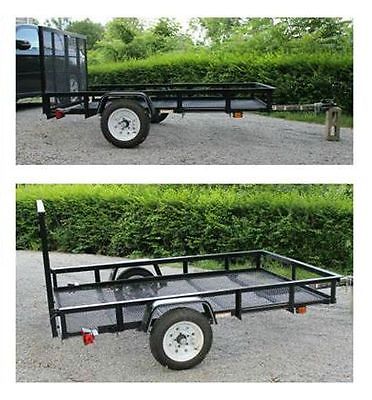 5'X8' Carry-On Utility Trailer with gate. Payload capacity 1,650 lb. Used twice.