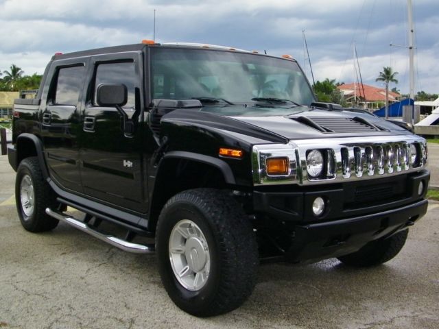 Hummer : H2 SUT RARE!! CLEAN HISTORY!! HUMMER H2 SUT!! REAR DVDS!! HTD STS!! SNRF!! CALL NOW!!