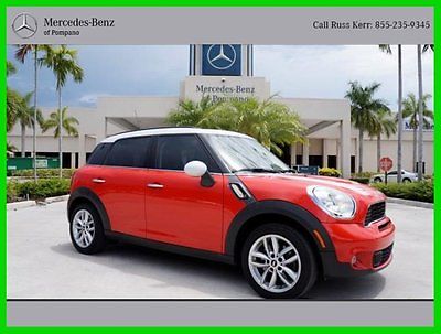 Mini : Countryman S One Fl Owner Clean Carfax Must LOOK Fun Car!! Turbo Front Wheel Drive Sports Activity Vehicle Please Call 855-235-9345