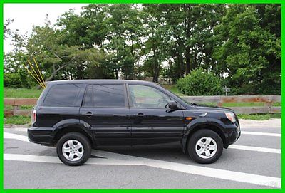 Honda : Pilot LX FWD 3.5 V6 7 SEATER Repairable Rebuildable Salvage Wrecked Runs Drives EZ Project Needs Fix Low Mile