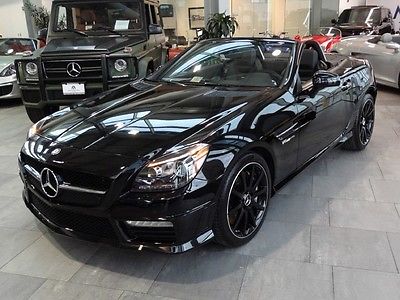 Mercedes-Benz : SLK-Class SLK55 AMG P30 HARD LOADED MAGIC SKY PARKTRONIC HANDLING PKG NAVIGATION LIGHTING PKD 82K MS P30