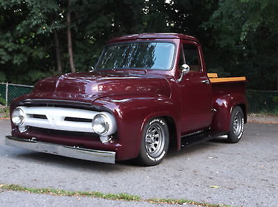 Ford : F-100 Base 1953 ford f 100 short bed step side