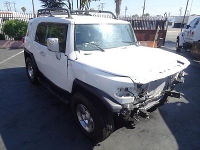 Toyota : FJ Cruiser 4WD 2010 toyota fj cruiser 4 wd repairable salvage wrecked damaged fixable project