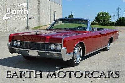 Lincoln : Continental Convertible 1967 lincoln continental conv ground up restored amazing paint new chrome