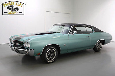 Chevrolet : Chevelle SS LS6 1970 chevrolet chevelle ss ls 6 454 true ss 4 speed rare misty turquoise