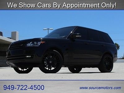 Land Rover : Range Rover Supercharged 14 rr supercharged adaptive cruise highly optioned 1 ca owner