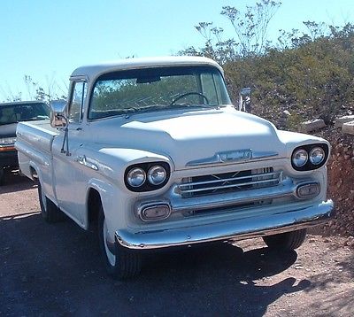 Chevrolet : Other Pickups 1958 chevy apache fleetside capsule cab