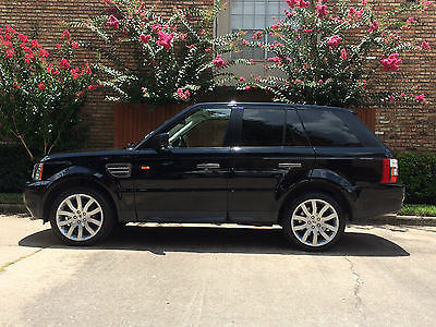 Land Rover : Range Rover Sport Supercharged Sport Utility 4-Door 2007 range rover sport supercharged low mileage excellent condition