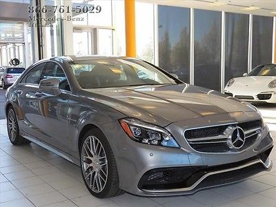 Mercedes-Benz : CLS-Class CLS63 AMG S-Model Fast CLS63 AMG Performance sedan coupe turbo V8 awd mercedes benz CLS