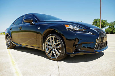 Lexus : IS F-Sport 2014 lexus is 350 f sport 1 owner only 10 k miles navigation leather moonroof