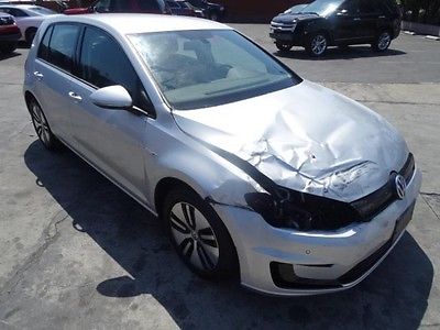 Volkswagen : Other e-Golf SEL PREMIUM 2015 volkswagen e golf sel premium repairable fixable salvage new model electric