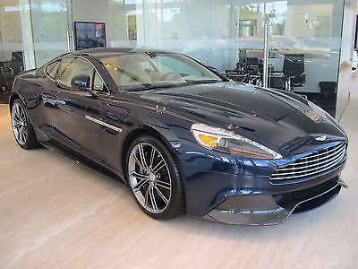 Aston Martin : Vanquish V12 VANQUISH COUPE 2015 15 brand new aston martin vanquish coupe v 12 msrp 309 281 loaded