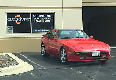 Porsche : 944 Red 1987 porsche 944 79 890 miles great condition